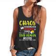 Daycare Teacher School Chaos Coordinator Toddler Tamer For Men Women Kids Flowy Tank, trending gift
