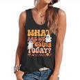 What Are We Doing Today Halloween PE Spooky Teacher Flowy Tank, trending gift What Are We Doing Today Halloween PE Spooky Teacher Flowy Tank, trending gift
