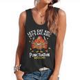 Lets Eat Kids Punctuation Saves Lives Thanksgiving Teacher Flowy Tank, trending gift