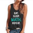 Eat Sleep Math Repeat Math Teacher Men Women Girls Kids Flowy Tank, trending gift Eat Sleep Math Repeat Math Teacher Men Women Girls Kids Flowy Tank, trending gift