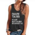 English Teacher Because Math Teachers Need Heroes Too Flowy Tank, trending gift