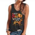 Lets Fall In Love With PE Teacher Thanksgiving Flowy Tank, trending gift Lets Fall In Love With PE Teacher Thanksgiving Flowy Tank, trending gift