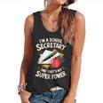 Front Office Teacher Admin Mother I'm A School Secretary Flowy Tank, trending gift Front Office Teacher Admin Mother I'm A School Secretary Flowy Tank, trending gift