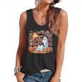 Ghost Book Reading Halloween Books Lover Teacher Flowy Tank, trending gift