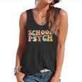 Groovy Retro School Psych Teacher School Psychologist For Men Women Girls Kids Flowy Tank, trending gift