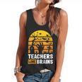 Halloween Teachers Science Math Teachers Love Brains Flowy Tank, trending gift