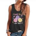Happy To See Your Face Smile Face Teacher Back To School Flowy Tank, trending gift Happy To See Your Face Smile Face Teacher Back To School Flowy Tank, trending gift