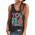 You Can Do Hard Things School Student Teachers Flowy Tank, trending gift You Can Do Hard Things School Student Teachers Flowy Tank, trending gift