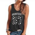 Haunted By 6 7 67 Six Seven Halloween Teacher Mom Flowy Tank, trending gift