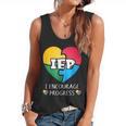IEP I Encourage Progress Special Education School Teacher Flowy Tank, trending gift