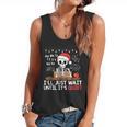 I'Ll Just Wait Until It's Quiet Skeleton Teacher Christmas Flowy Tank, trending gift