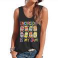 Inclusion Is My Jam SPED Teacher Special Education Teacher Flowy Tank, trending gift Inclusion Is My Jam SPED Teacher Special Education Teacher Flowy Tank, trending gift