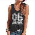 Kids Hello Sixth Back To School 6th Grade Dream Team Teacher Flowy Tank, trending gift Kids Hello Sixth Back To School 6th Grade Dream Team Teacher Flowy Tank, trending gift