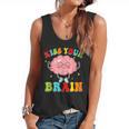 Kiss Your Brain Calm Mindset Teacher Kids Boys Girls Women Flowy Tank, trending gift
