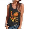 Leopard Pumpkin Love Teacher Life Thanksgiving Fall Women Flowy Tank, trending gift Leopard Pumpkin Love Teacher Life Thanksgiving Fall Women Flowy Tank, trending gift