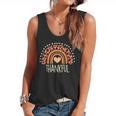 Leopard Rainbow Thankful Thanksgiving Teacher Women Kids Flowy Tank, trending gift Leopard Rainbow Thankful Thanksgiving Teacher Women Kids Flowy Tank, trending gift
