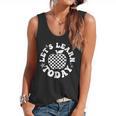 Let's Learn Today Checkered Apple Back To School Teacher Flowy Tank, trending gift Let's Learn Today Checkered Apple Back To School Teacher Flowy Tank, trending gift