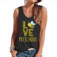 Love Preschool Back To School Yellow Bee Preschool Teacher For Men Women Girls Kids Flowy Tank, trending gift