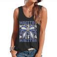 Maestra El Salvador Coquette Bow Hispanic Spanish Teacher Flowy Tank, trending gift Maestra El Salvador Coquette Bow Hispanic Spanish Teacher Flowy Tank, trending gift
