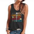 Math Language History Reading Science Music Teacher Flowy Tank, trending gift Math Language History Reading Science Music Teacher Flowy Tank, trending gift