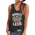 Nopales De Leer Bilingual Teacher Maestra Spanish Teacher Flowy Tank, trending gift