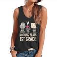 Nothing Beats 1st Grade Back To School Kids Teachers Flowy Tank, trending gift