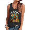 One Thankful Teacher Thanksgiving Turkey Cute Crayon Pencil Flowy Tank, trending gift One Thankful Teacher Thanksgiving Turkey Cute Crayon Pencil Flowy Tank, trending gift