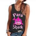 Para Shark Paraprofessional Female Teacher Flowy Tank, trending gift Para Shark Paraprofessional Female Teacher Flowy Tank, trending gift