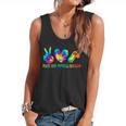 Peace Love Physical Education Tie Dye Sports PE Teacher Flowy Tank, trending gift Peace Love Physical Education Tie Dye Sports PE Teacher Flowy Tank, trending gift