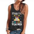 Pirate Math Teacher Skull Pirate Halloween Costume Flowy Tank, trending gift Pirate Math Teacher Skull Pirate Halloween Costume Flowy Tank, trending gift