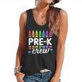 Pre-K Crew Teacher Team Squad Hello Back School Graduation Flowy Tank, trending gift Pre-K Crew Teacher Team Squad Hello Back School Graduation Flowy Tank, trending gift