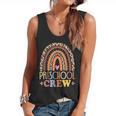 Preschool Crew Cute Leopard Rainbow Back To School Teachers Flowy Tank, trending gift Preschool Crew Cute Leopard Rainbow Back To School Teachers Flowy Tank, trending gift