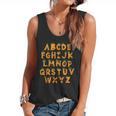 Pumpkin ABC Halloween Alphabet Costume School Teacher Kids Flowy Tank, trending gift