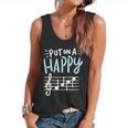 Put On A Happy Face Music Music Teacher Flowy Tank, trending gift Put On A Happy Face Music Music Teacher Flowy Tank, trending gift