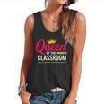 Queen Of The Classroom Teacher Flowy Tank, trending gift Queen Of The Classroom Teacher Flowy Tank, trending gift