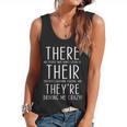 There Are People Who Didn't Listen To Their Teachers Grammar Flowy Tank, trending gift