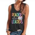 Readers Are Leaders Reading Book Lovers Teacher Women Kids Flowy Tank, trending gift Readers Are Leaders Reading Book Lovers Teacher Women Kids Flowy Tank, trending gift