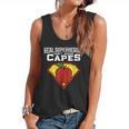 Real Superheroes Don't Wear Capes Teacher Shirt Teaching Te Flowy Tank, trending gift