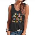 Retro It's a Good Day To Make Some Art Teacher Student Flowy Tank, trending gift Retro It's a Good Day To Make Some Art Teacher Student Flowy Tank, trending gift
