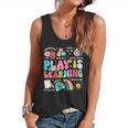 Retro Play Is Learning Kindergarten Teacher Team Women Flowy Tank, trending gift Retro Play Is Learning Kindergarten Teacher Team Women Flowy Tank, trending gift