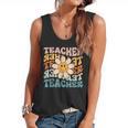 Retro Teacher Daisy Colorful Elementary School Teacher Flowy Tank, trending gift Retro Teacher Daisy Colorful Elementary School Teacher Flowy Tank, trending gift