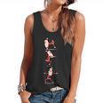 Santa Yoga Poses For Yogi Teacher Christmas Yoga Poses Flowy Tank, trending gift