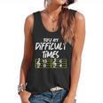 These Are Times Difficult Music Teacher Band Men Women Flowy Tank, trending gift