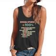 Social Studies Is Relevant History Teacher History Buff Flowy Tank, trending gift