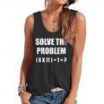 Solve The Problem Math Teacher Joke 67 Six Seven Meme Flowy Tank, trending gift