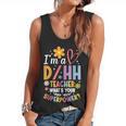 Special Education ASL Teacher Superpower DHH Teacher Flowy Tank, trending gift