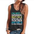 Superhero & Special Education Teacher Men Women Flowy Tank, trending gift