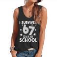 I Survived 67 Days Of School Teachers Students Flowy Tank, trending gift