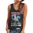 T Rex Dinosaur Unicorn Teachers Are Like Unicornasaurus Rex Flowy Tank, trending gift