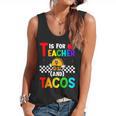 T Is For Teacher And Tacos For Teacher & Tacos Lovers Flowy Tank, trending gift